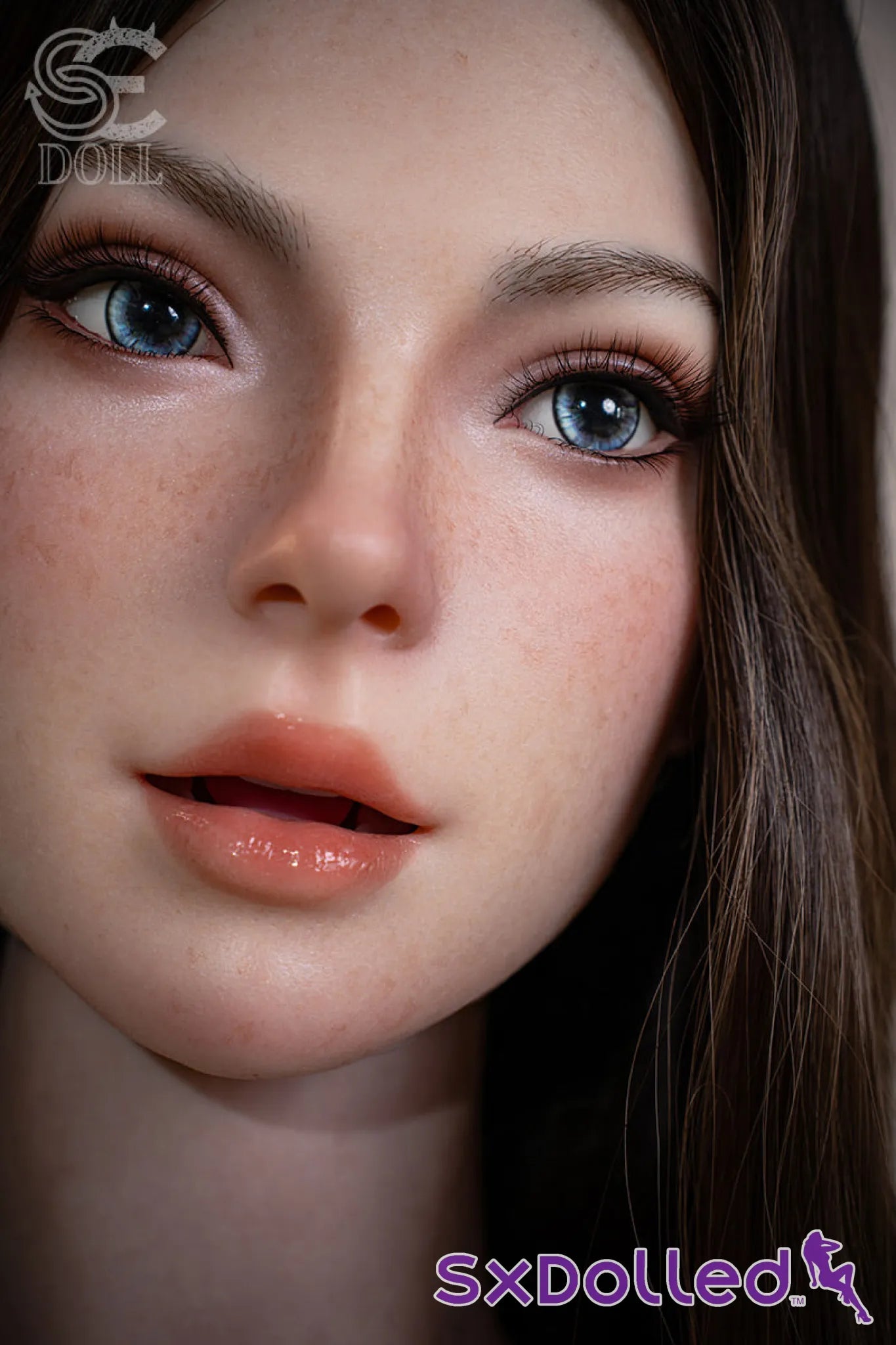 Nadia Voss.A (J-Cup) (103cm) | Huge Breasts Sex Doll Torso | SE Doll - J-Cup / 103cm / Brunette - Sex Torso