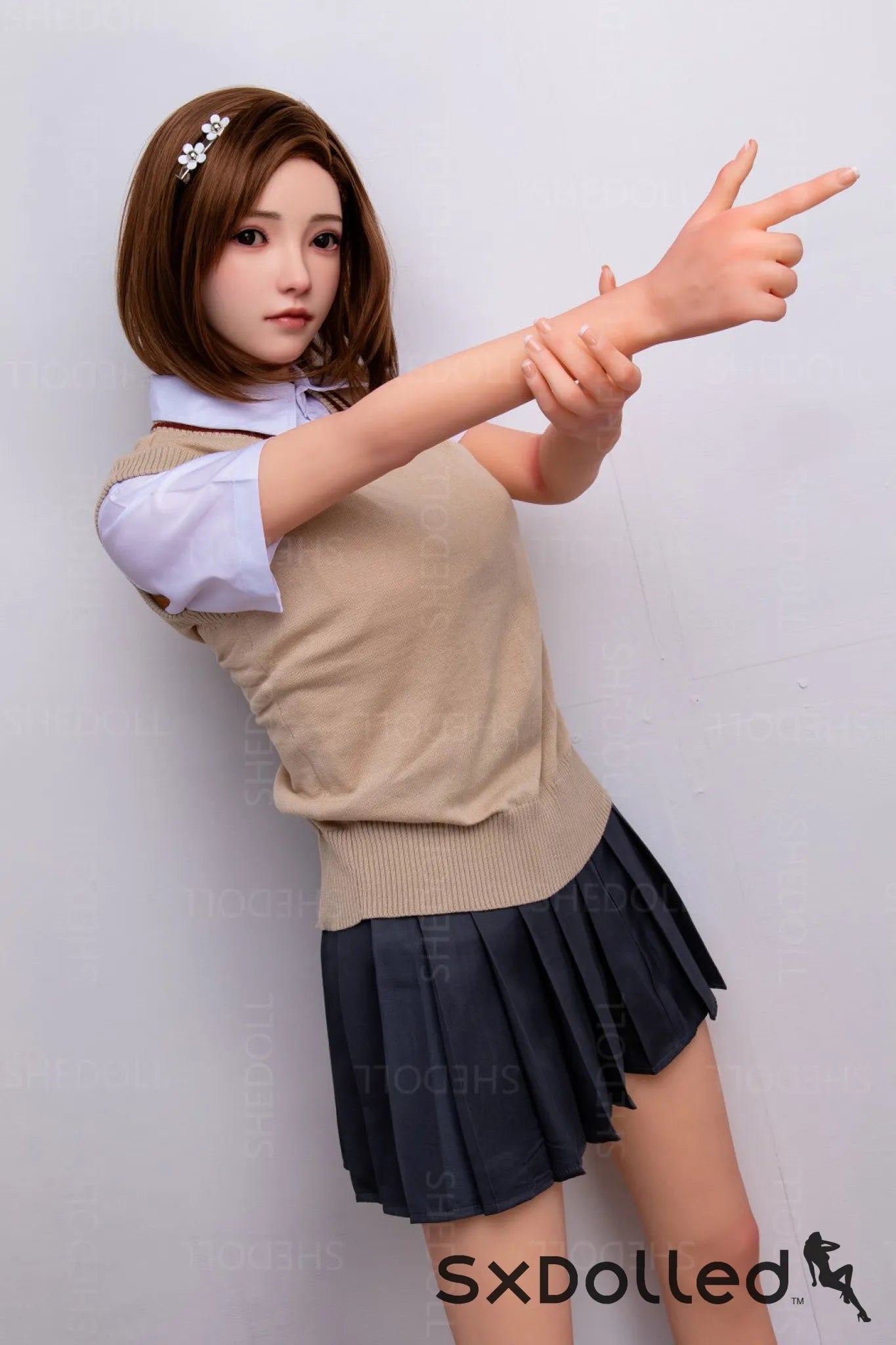 Nalise (C-Cup) (158cm) | Sex Doll C-Cup / 158cm / Brunette Sex Doll