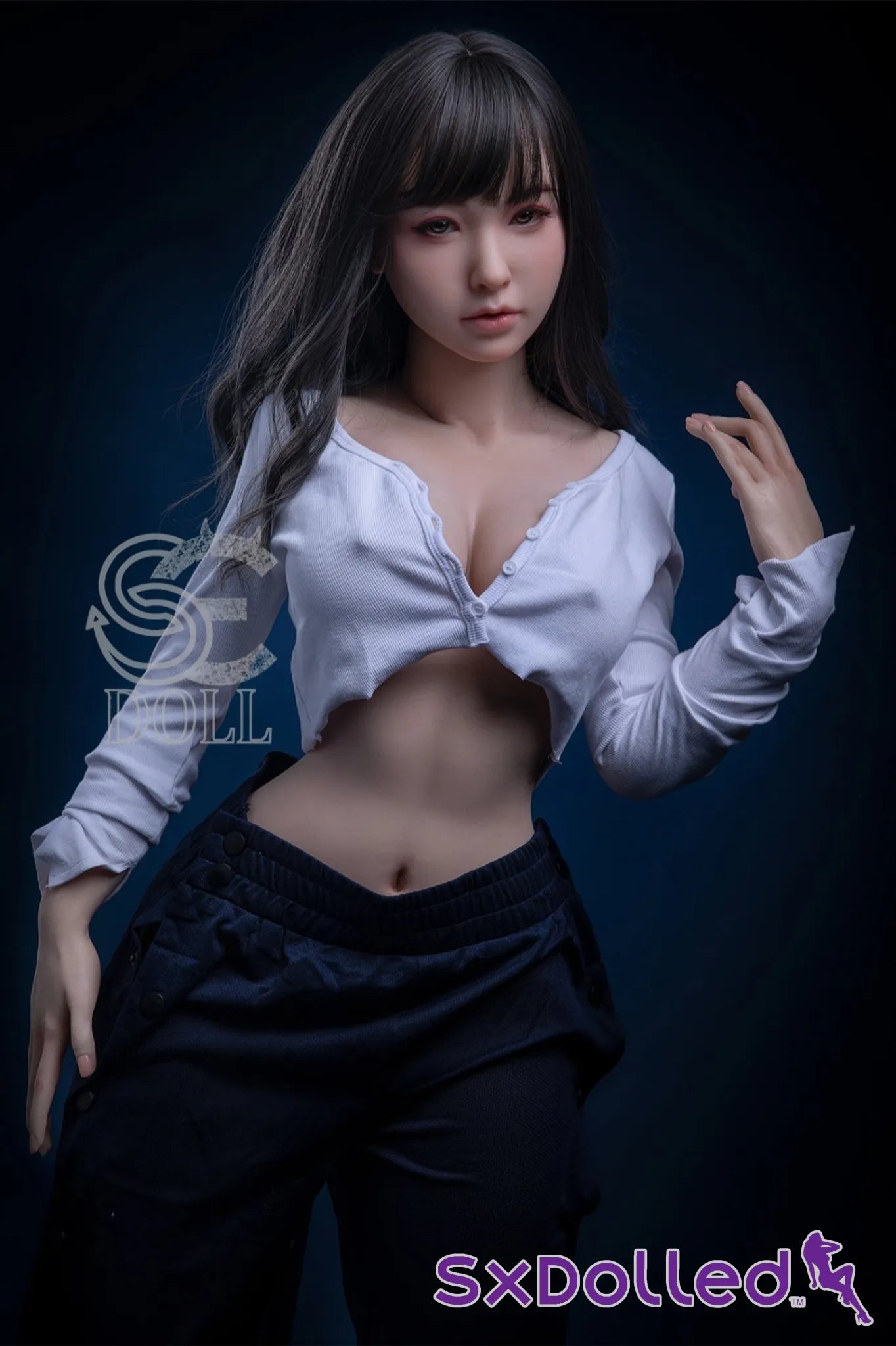 Nana.C (E Cup) (161cm) | Thick Pear Asian Sex Doll | SE Doll E Cup / 161cm / Black Sex Doll