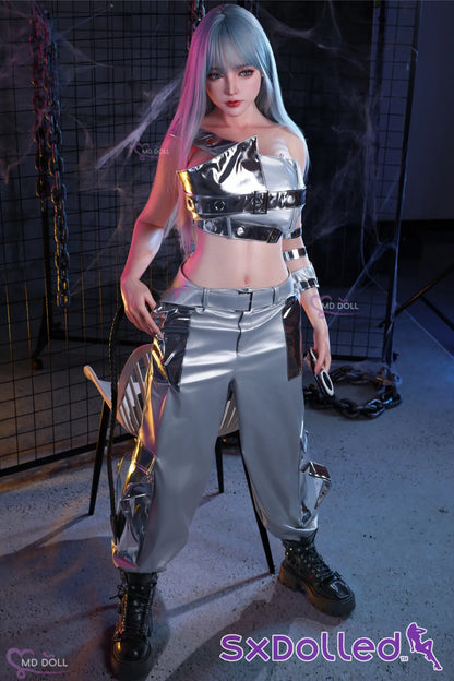 Nancy A (F-Cup) (166cm) | Silver Hair Futuristic Sex Doll | MD Doll F-Cup / 166cm / Silver Sex Doll