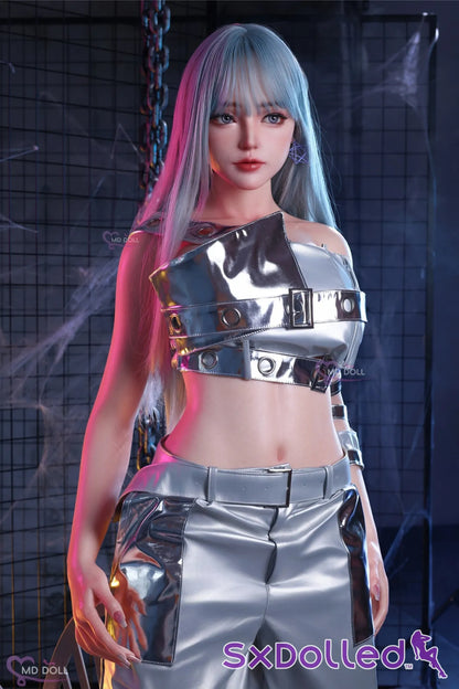 Nancy A (F-Cup) (166cm) | Silver Hair Futuristic Sex Doll | MD Doll F-Cup / 166cm / Silver Sex Doll