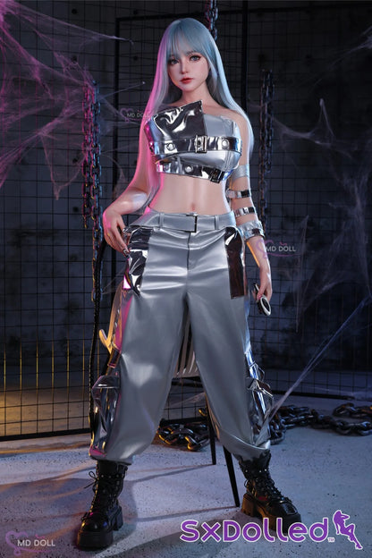 Nancy A (F-Cup) (166cm) | Silver Hair Futuristic Sex Doll | MD Doll F-Cup / 166cm / Silver Sex Doll