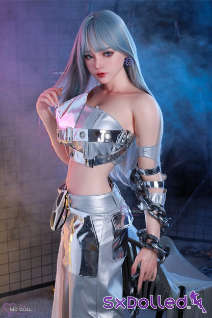 Nancy A (F-Cup) (166cm) | Silver Hair Futuristic Sex Doll | MD Doll F-Cup / 166cm / Silver Sex Doll