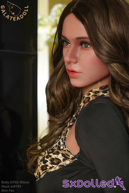 Nia A (G-Cup) (163cm) | Latina Sex Doll with Freckles | Galatea Doll G-Cup / 163cm / Brunette Sex Doll