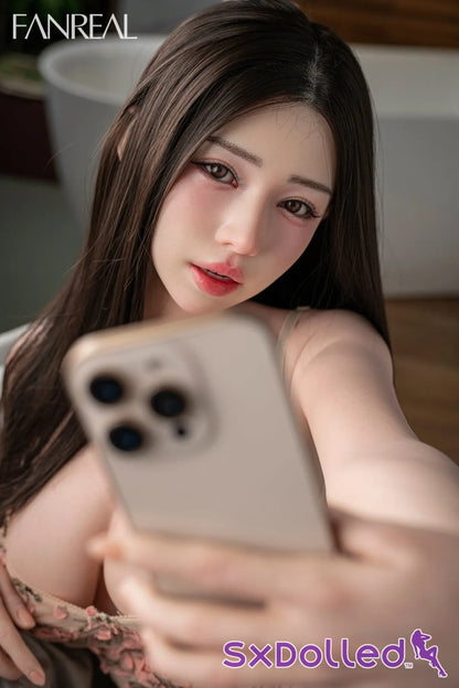 Nora D (F-Cup) (155cm) | Asian Busty Thick Sex Doll | Fanreal F-Cup / 155cm / Brunette Sex Doll
