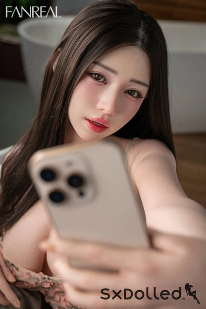Nora D (F-Cup) (155cm) | Asian Busty Thick Sex Doll | Fanreal F-Cup / 155cm / Brunette Sex Doll