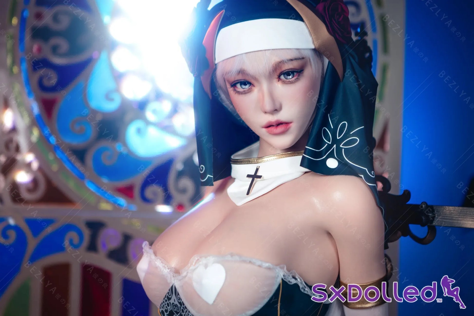 Nymphaea A (K-Cup) (155cm) | Sexy Asian Nun Sex Doll | AITIA K-Cup / 155cm / White Sex Doll