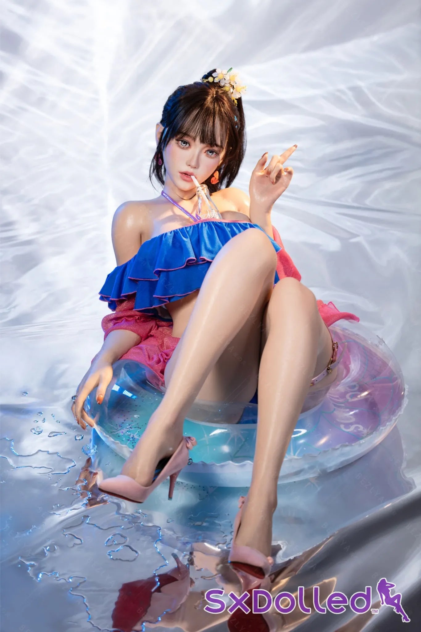 Nymphaea B (K-Cup) (155cm) | Sexy Asian Swimsuit Sex Doll | AITIA K-Cup / 155cm / Brunette Sex Doll