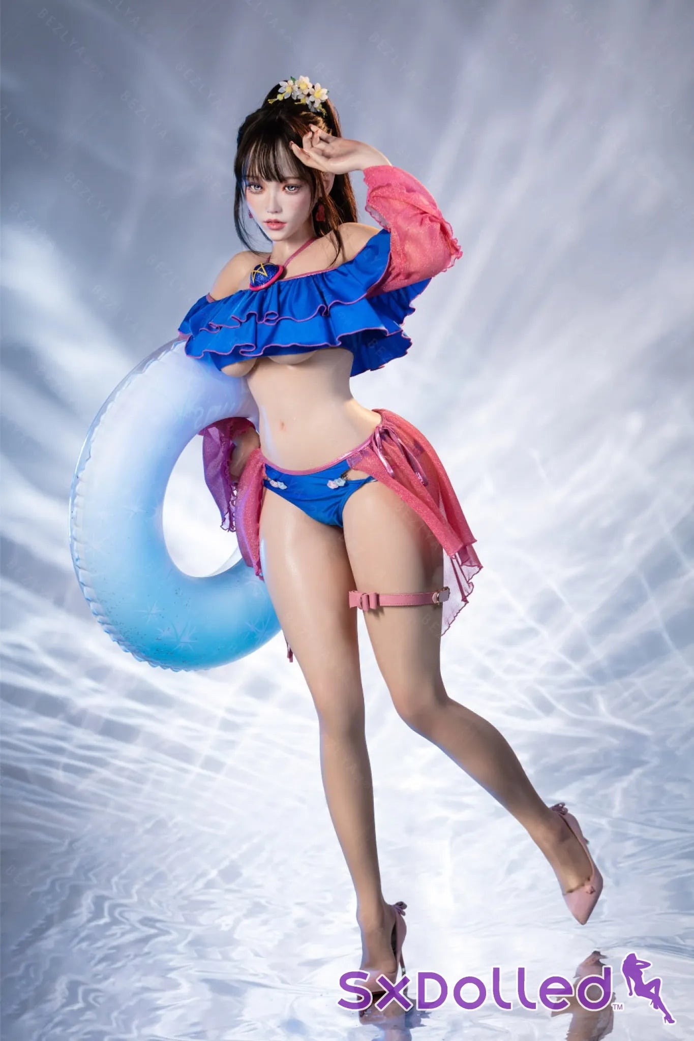 Nymphaea B (K-Cup) (155cm) | Sexy Asian Swimsuit Sex Doll | AITIA K-Cup / 155cm / Brunette Sex Doll