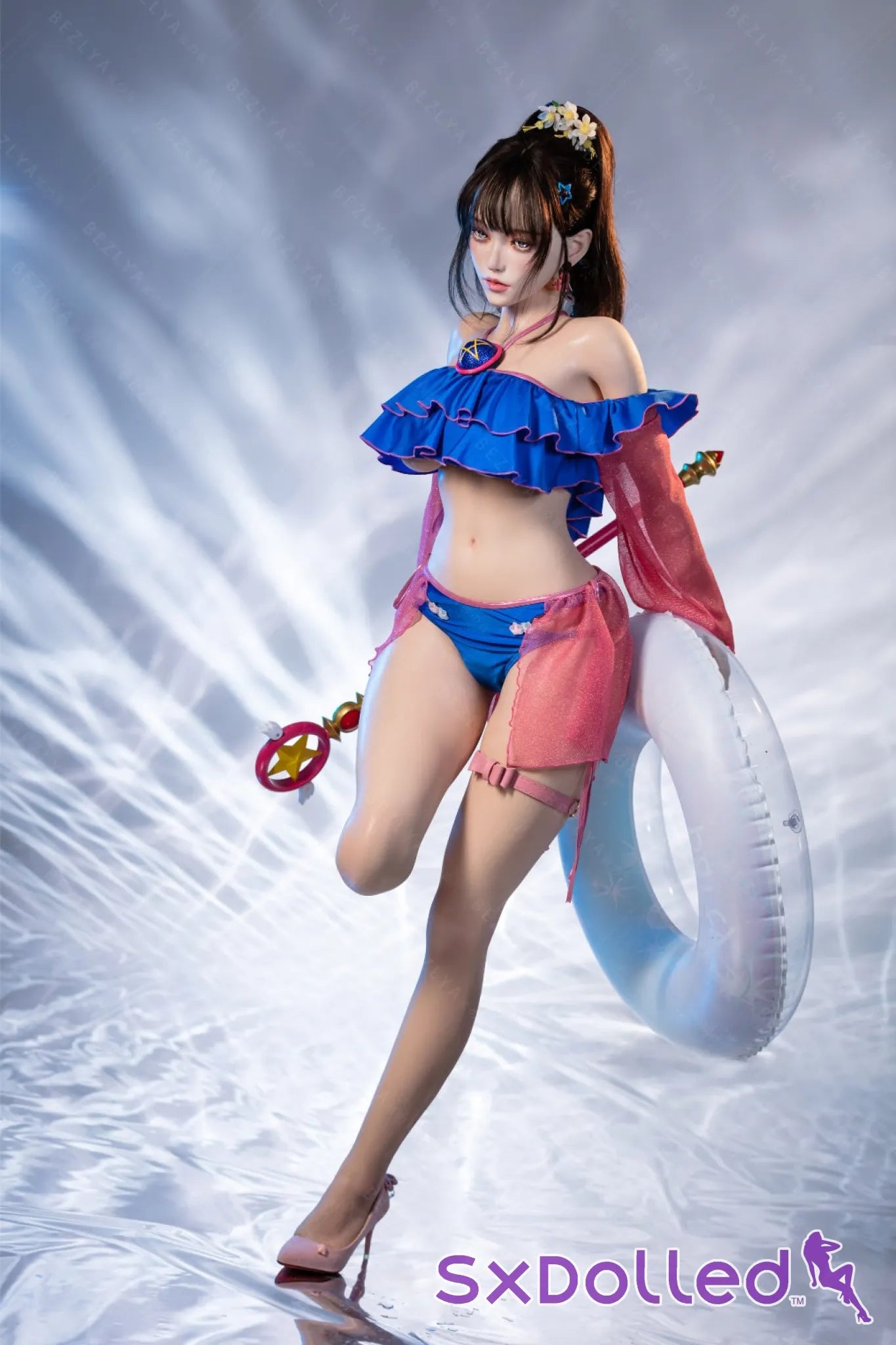 Nymphaea B (K-Cup) (155cm) | Sexy Asian Swimsuit Sex Doll | AITIA K-Cup / 155cm / Brunette Sex Doll