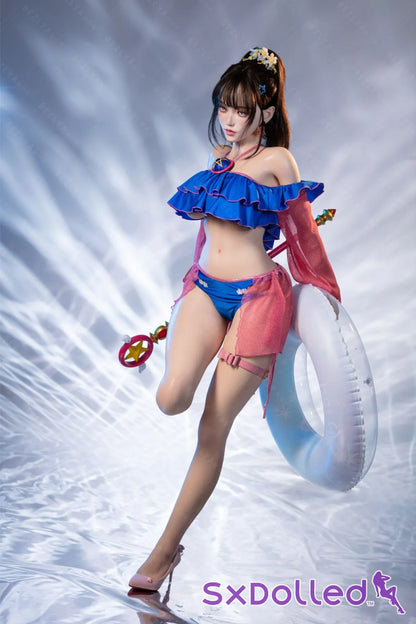 Nymphaea B (K-Cup) (155cm) | Sexy Asian Swimsuit Sex Doll | AITIA K-Cup / 155cm / Brunette Sex Doll
