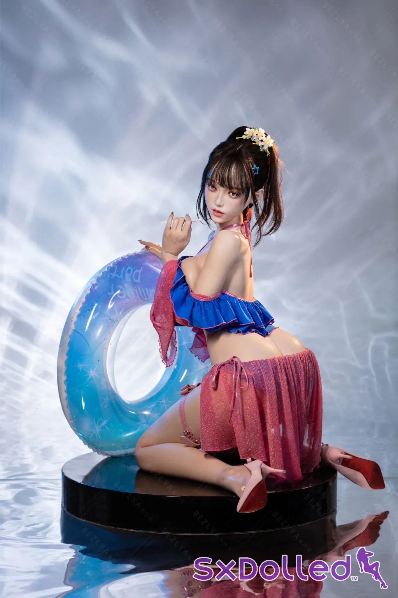 Nymphaea B (K-Cup) (155cm) | Sexy Asian Swimsuit Sex Doll | AITIA K-Cup / 155cm / Brunette Sex Doll