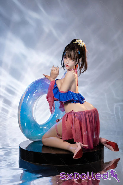 Nymphaea B (K-Cup) (155cm) | Sexy Asian Swimsuit Sex Doll | AITIA K-Cup / 155cm / Brunette Sex Doll