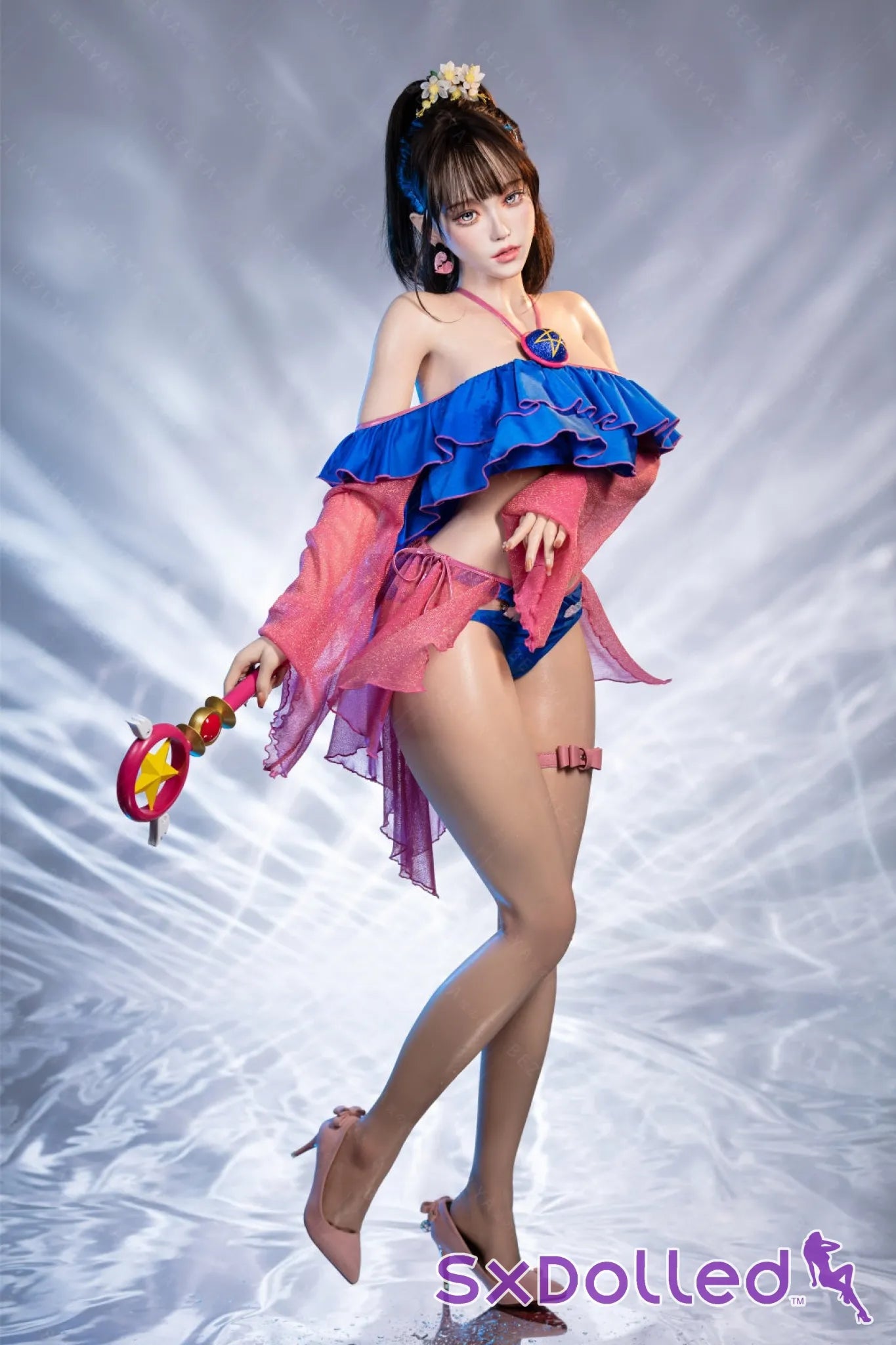 Nymphaea B (K-Cup) (155cm) | Sexy Asian Swimsuit Sex Doll | AITIA K-Cup / 155cm / Brunette Sex Doll