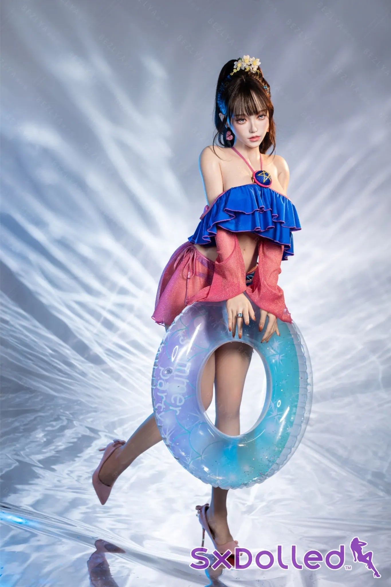 Nymphaea B (K-Cup) (155cm) | Sexy Asian Swimsuit Sex Doll | AITIA K-Cup / 155cm / Brunette Sex Doll