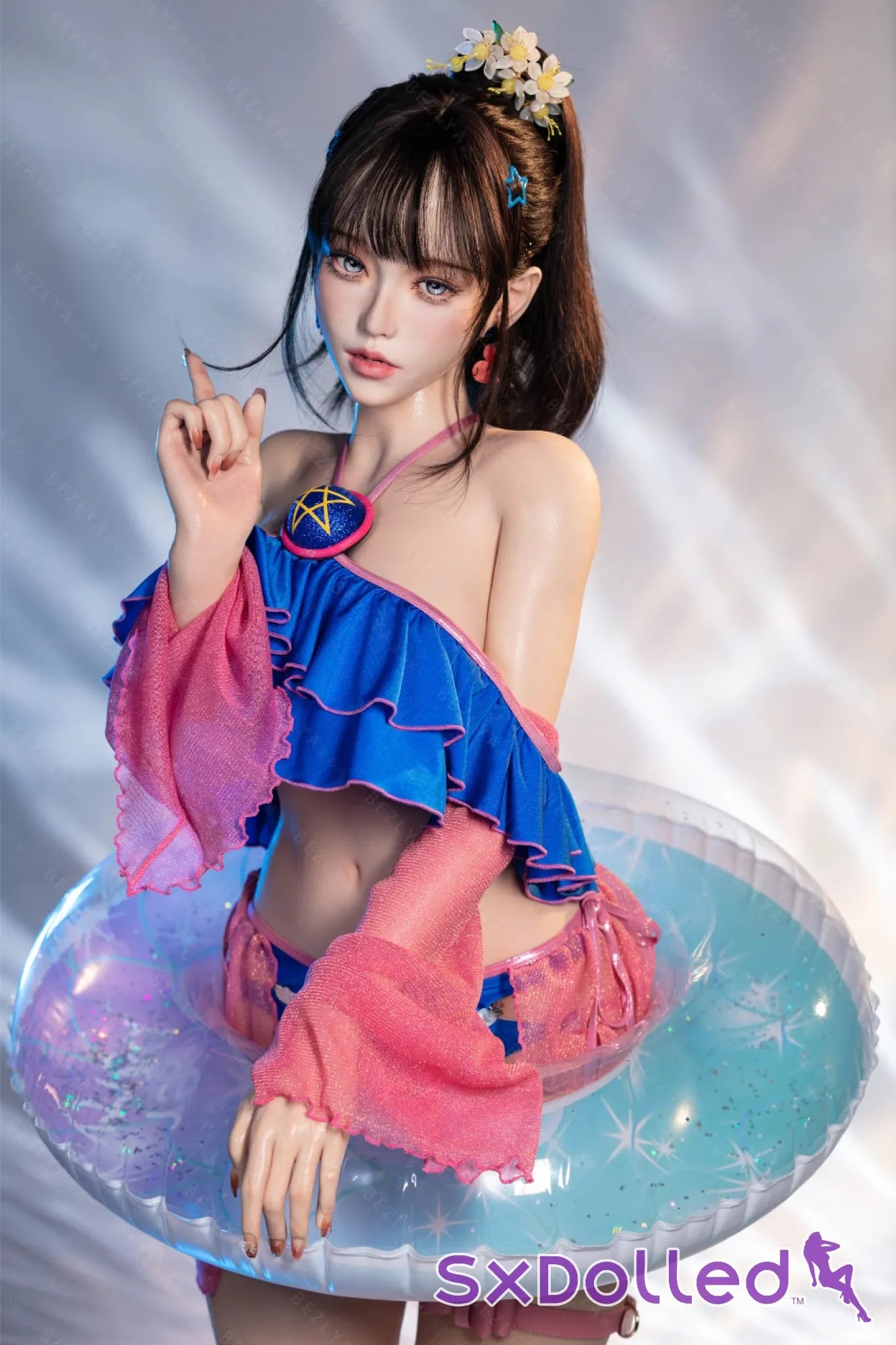 Nymphaea B (K-Cup) (155cm) | Sexy Asian Swimsuit Sex Doll | AITIA K-Cup / 155cm / Brunette Sex Doll