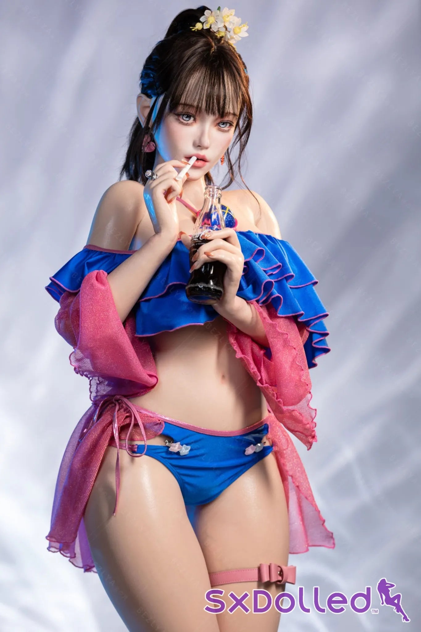 Nymphaea B (K-Cup) (155cm) | Sexy Asian Swimsuit Sex Doll | AITIA K-Cup / 155cm / Brunette Sex Doll