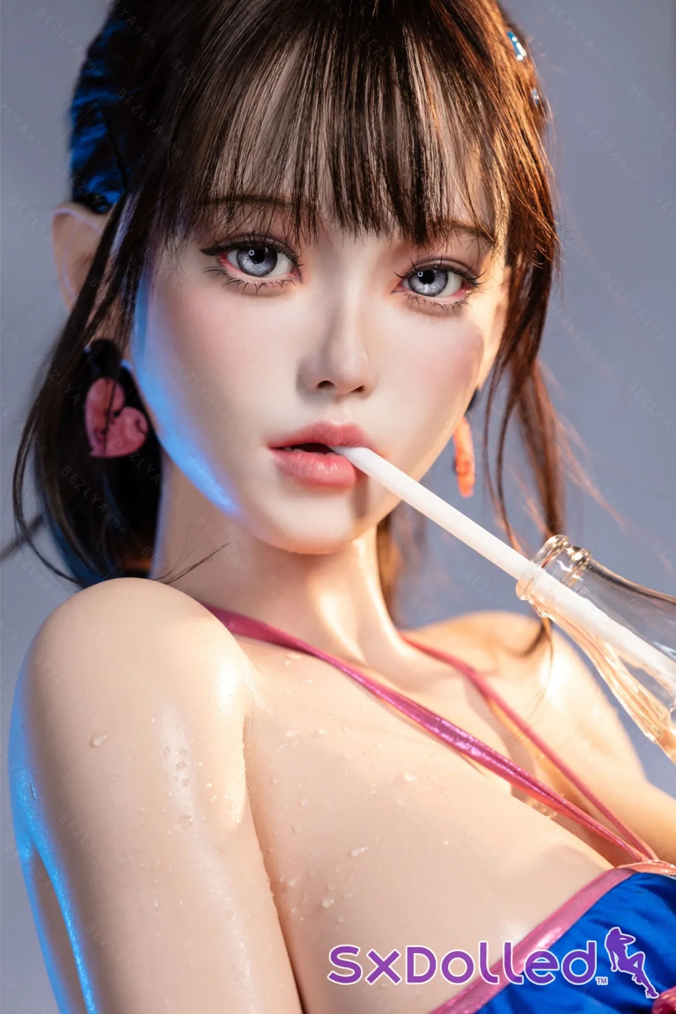 Nymphaea B (K-Cup) (155cm) | Sexy Asian Swimsuit Sex Doll | AITIA K-Cup / 155cm / Brunette Sex Doll