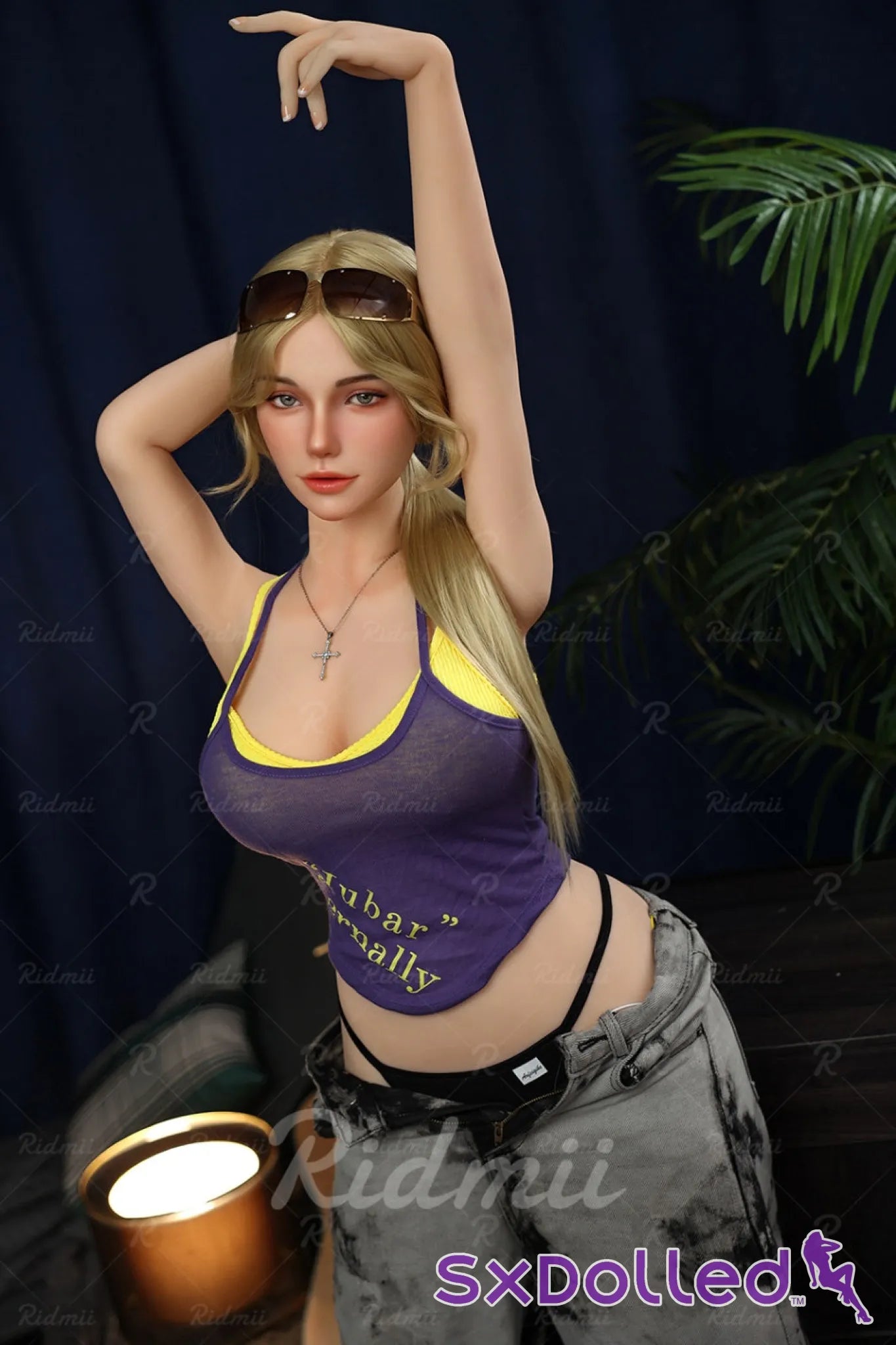 Nyx A (E-Cup) (164cm) | Happy Blonde Pear Sex Doll | RIDMII Doll E-Cup / 164cm / Blonde Sex Doll