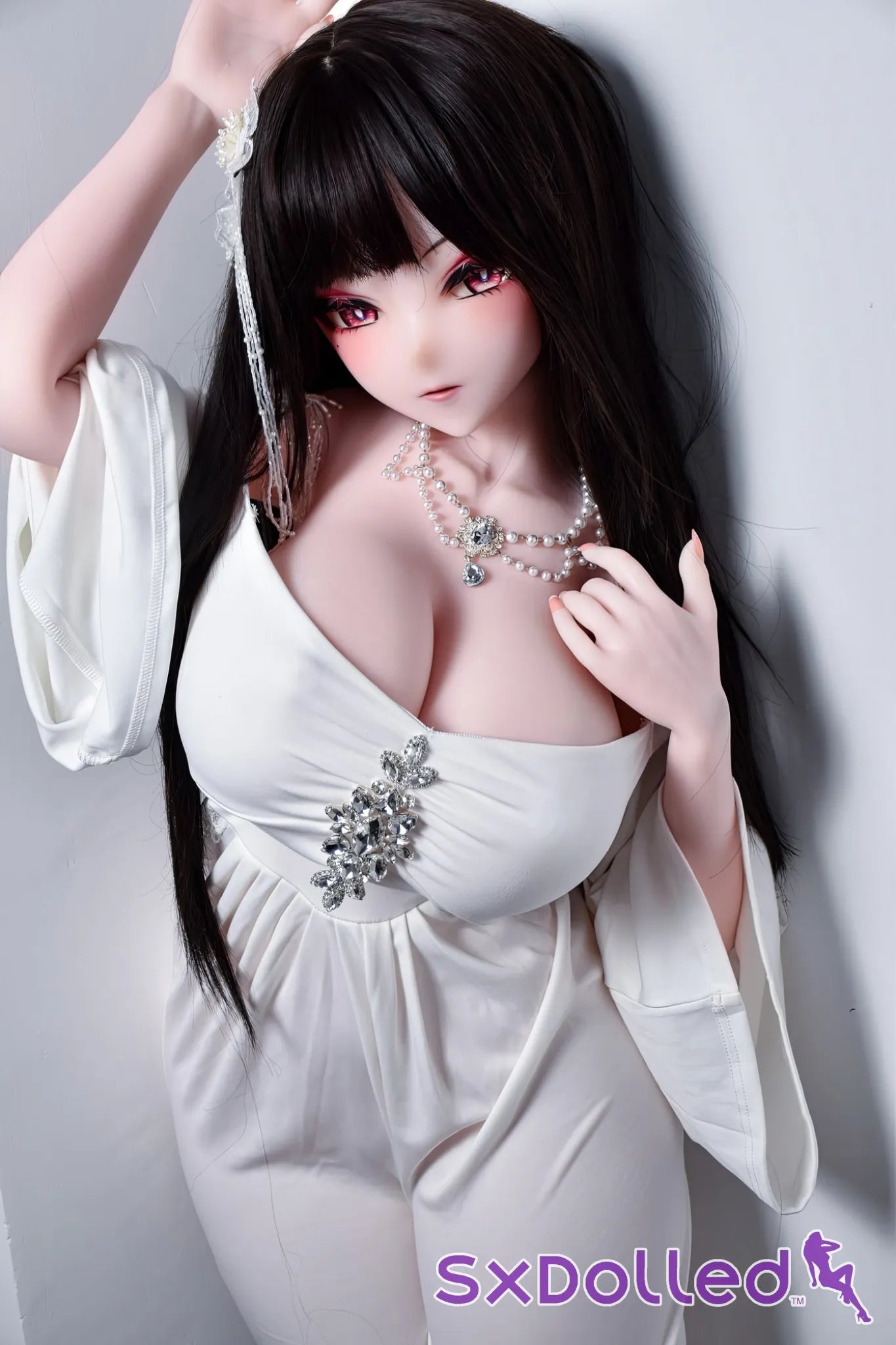 Ogata Maika (S-Cup) (163cm) | Elegant Anime Sex Doll | Elsa Babe - S-Cup / 163cm / Black - Sex Doll