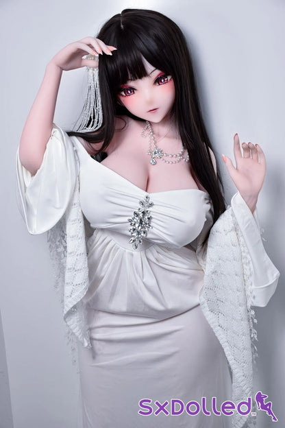 Ogata Maika (S-Cup) (163cm) | Elegant Anime Sex Doll | Elsa Babe - S-Cup / 163cm / Black - Sex Doll