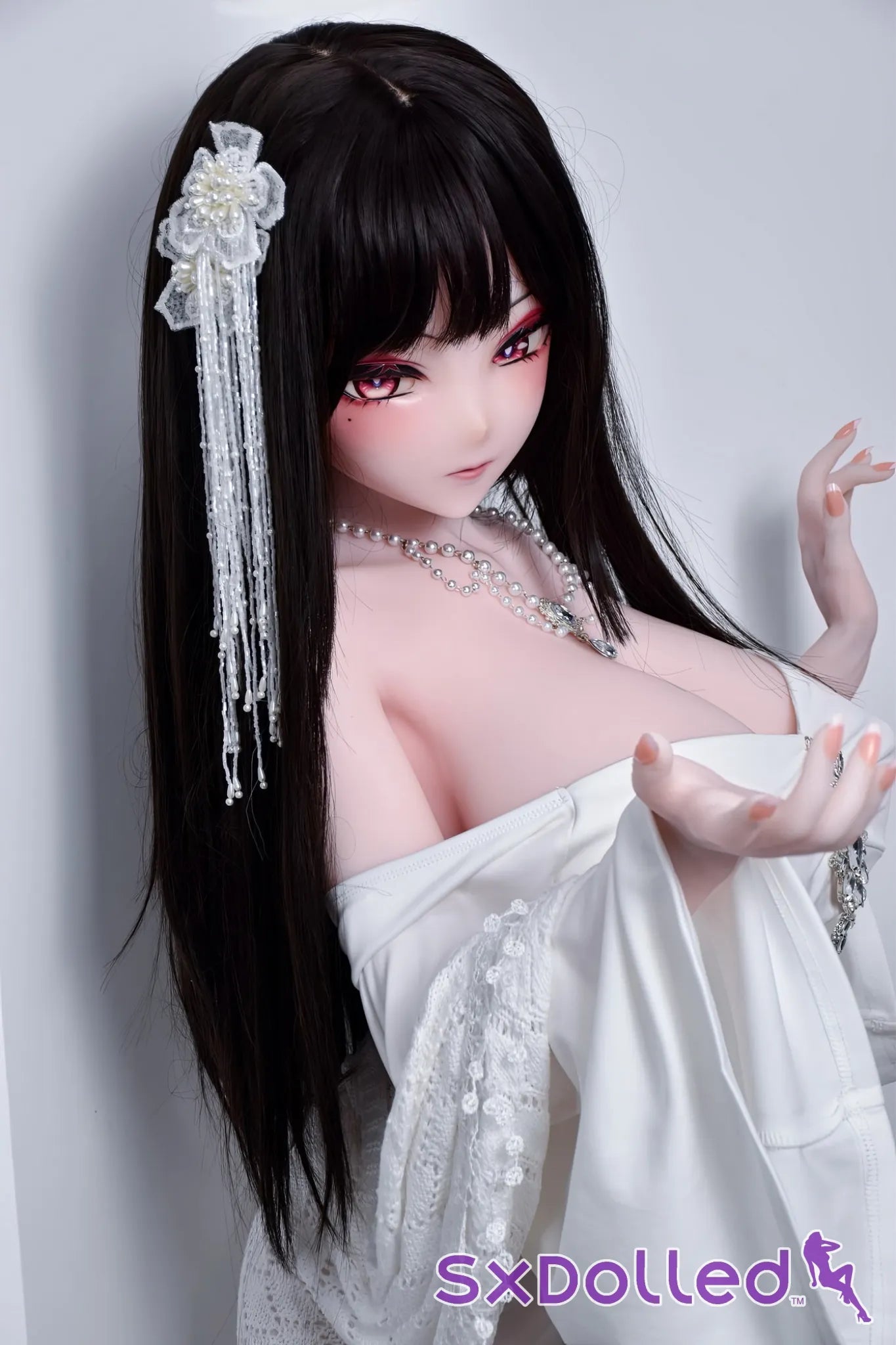 Ogata Maika (S-Cup) (163cm) | Elegant Anime Sex Doll | Elsa Babe - S-Cup / 163cm / Black - Sex Doll