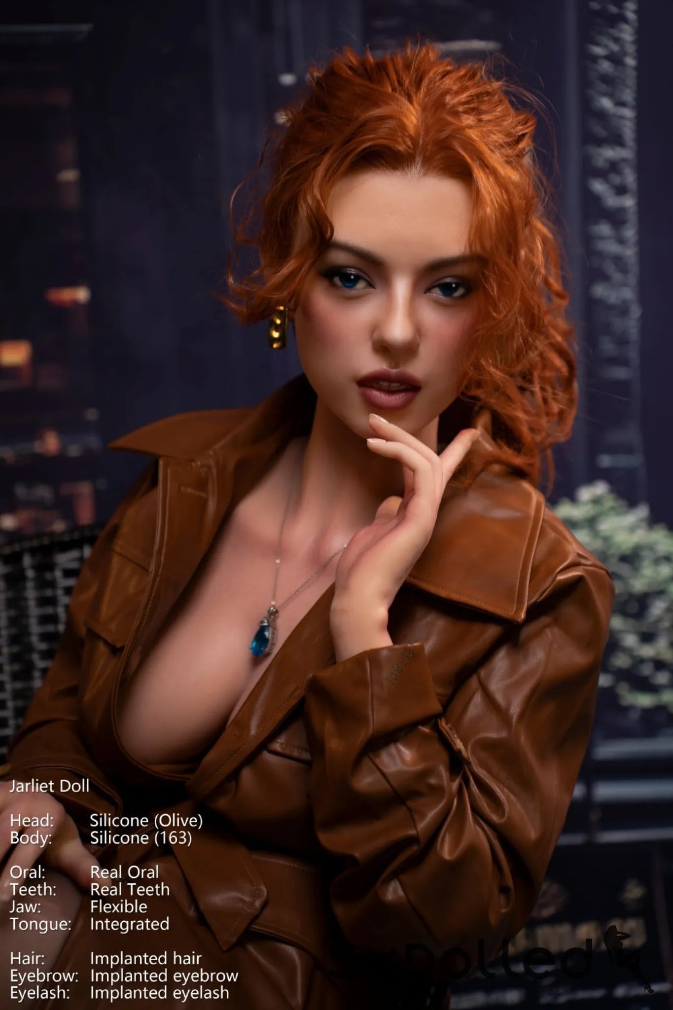 Olive A (I-Cup) (163cm) | Mature MILF Caucasian Sex Doll | Jarliet I-Cup / 163cm / Orange Sex Doll