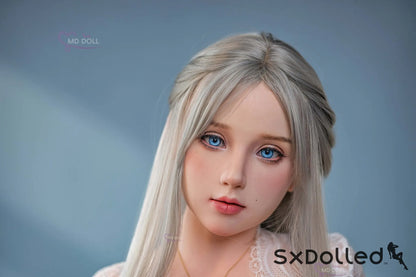 Olivia A (Q-Cup) (162cm) | Thick Caucasian Curvy Sex Doll | MD Doll Q-Cup / 162cm / Grey Sex Doll
