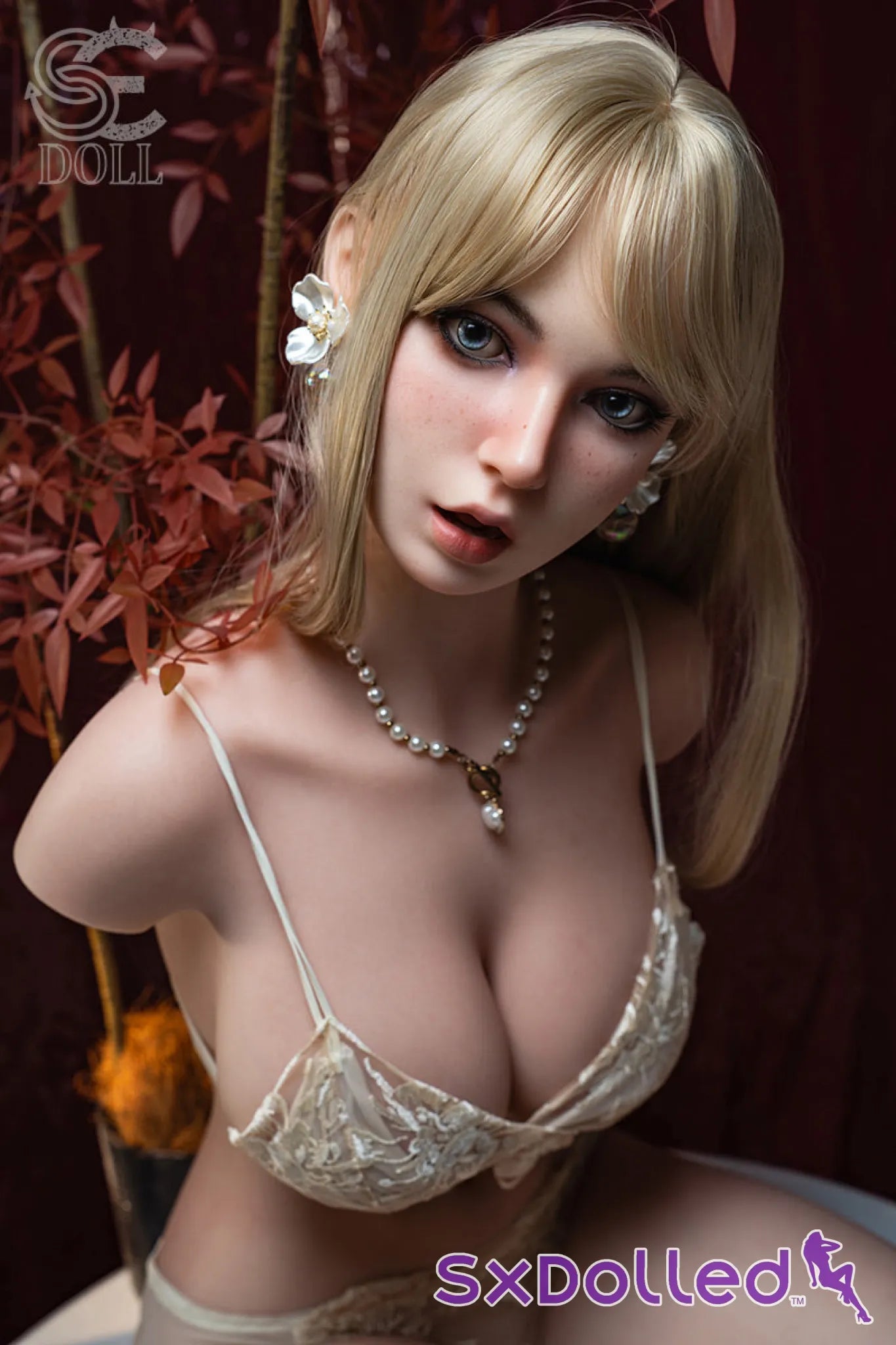 Olivia Grant.A (H-Cup) (107cm) | Blonde Busty Sex Doll Torso | SE Doll - H-Cup / 107cm / Blonde - Sex Torso