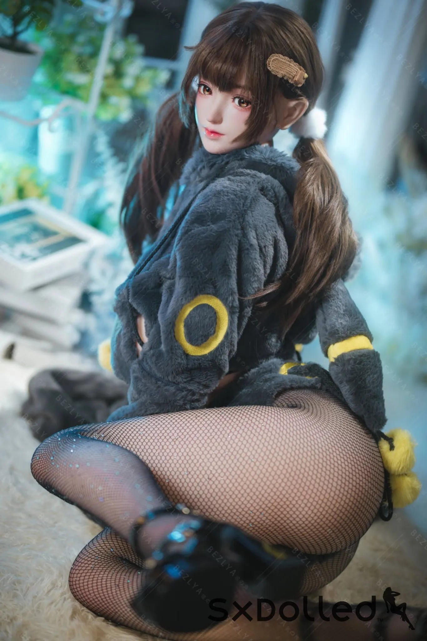 Paeonia (I-Cup) (155cm) | Sex Doll I-Cup / 155cm / Brunette Sex Doll