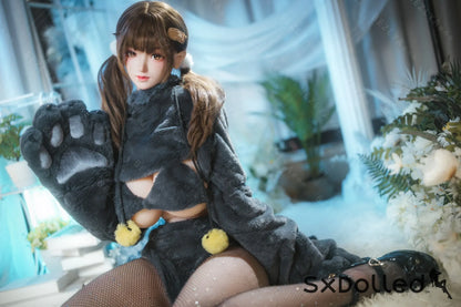 Paeonia (I-Cup) (155cm) | Sex Doll I-Cup / 155cm / Brunette Sex Doll