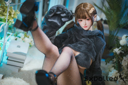 Paeonia (I-Cup) (155cm) | Sex Doll I-Cup / 155cm / Brunette Sex Doll