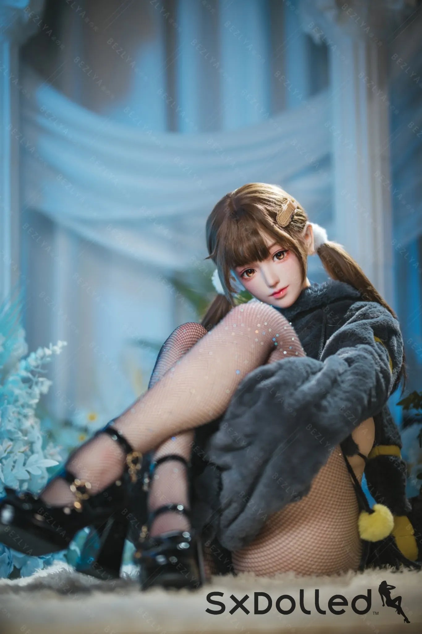 Paeonia (I-Cup) (155cm) | Sex Doll I-Cup / 155cm / Brunette Sex Doll