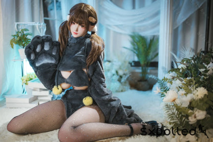 Paeonia (I-Cup) (155cm) | Sex Doll I-Cup / 155cm / Brunette Sex Doll