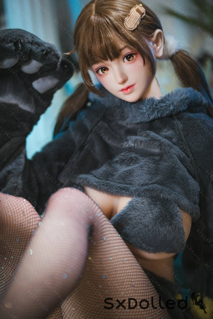Paeonia (I-Cup) (155cm) | Sex Doll I-Cup / 155cm / Brunette Sex Doll