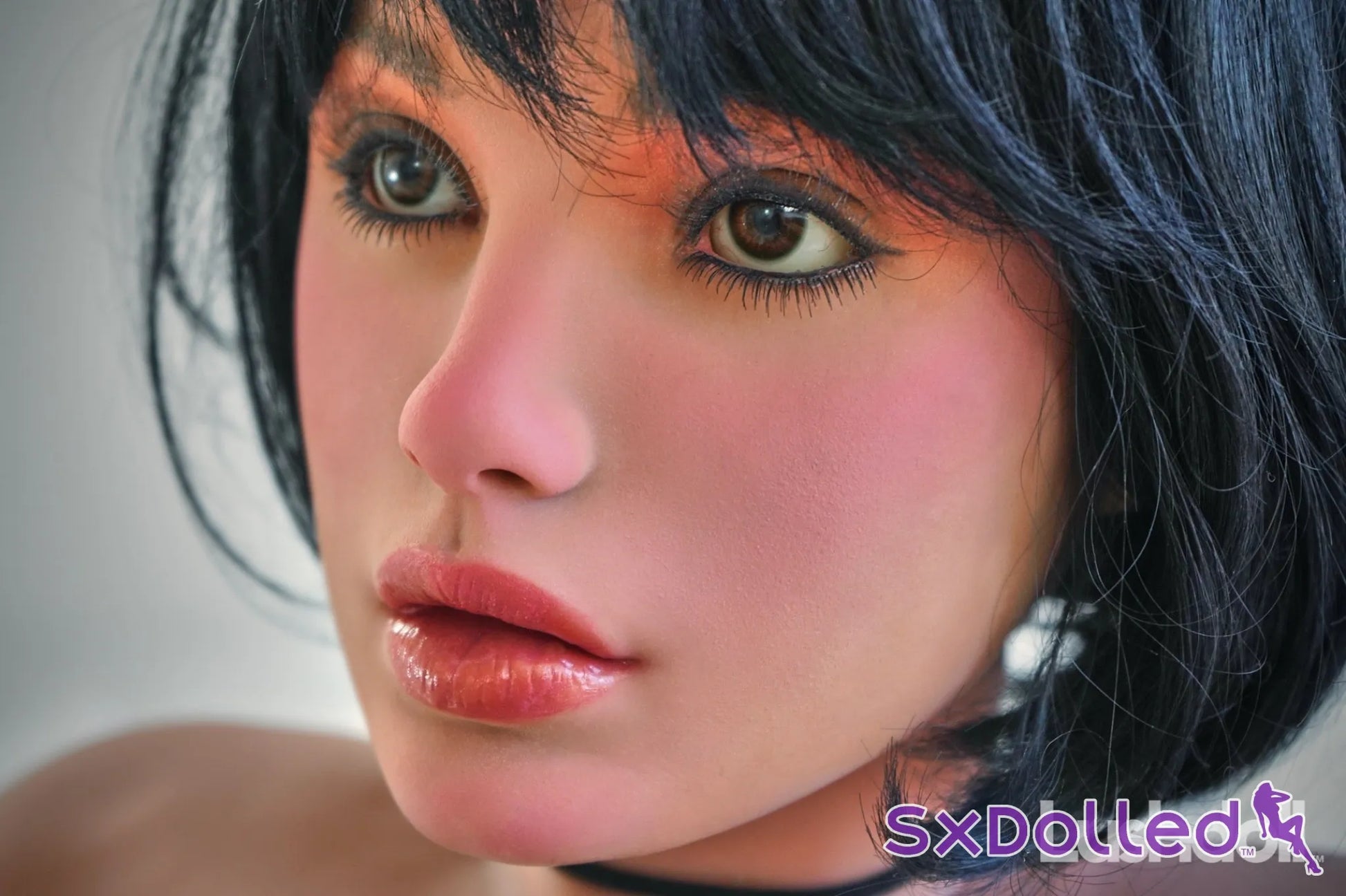 Paris A (G Cup) (170cm) | Latina Short Hair Sex Doll | Lushdoll G Cup / 170cm / Black Sex Doll