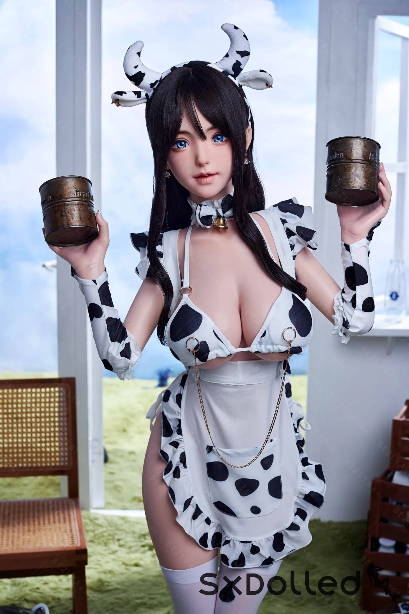 Pisum (I-Cup) (145cm) | Sex Doll I-Cup / 145cm / Brunette Sex Doll