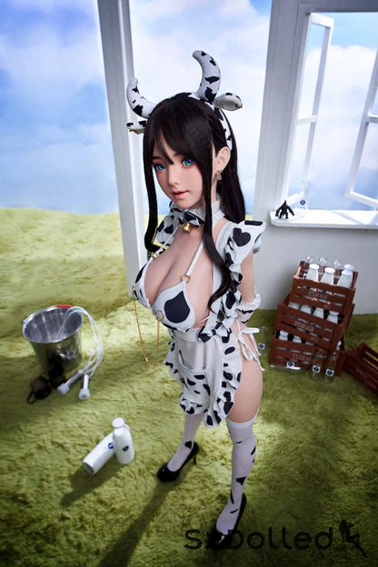 Pisum (I-Cup) (145cm) | Sex Doll I-Cup / 145cm / Brunette Sex Doll
