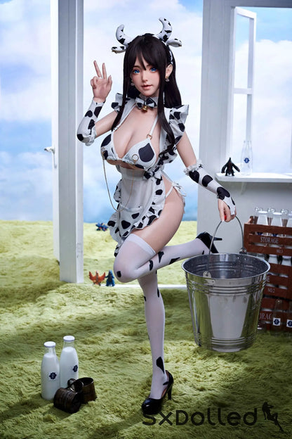 Pisum (I-Cup) (145cm) | Sex Doll I-Cup / 145cm / Brunette Sex Doll
