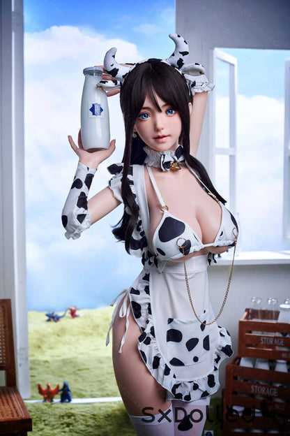 Pisum (I-Cup) (145cm) | Sex Doll I-Cup / 145cm / Brunette Sex Doll