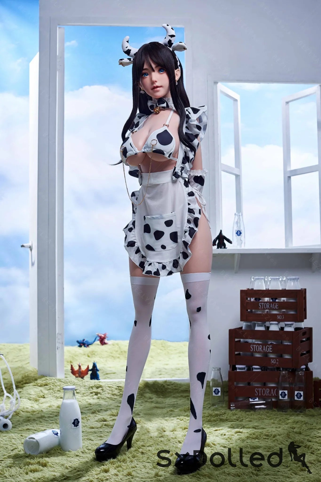 Pisum (I-Cup) (145cm) | Sex Doll I-Cup / 145cm / Brunette Sex Doll
