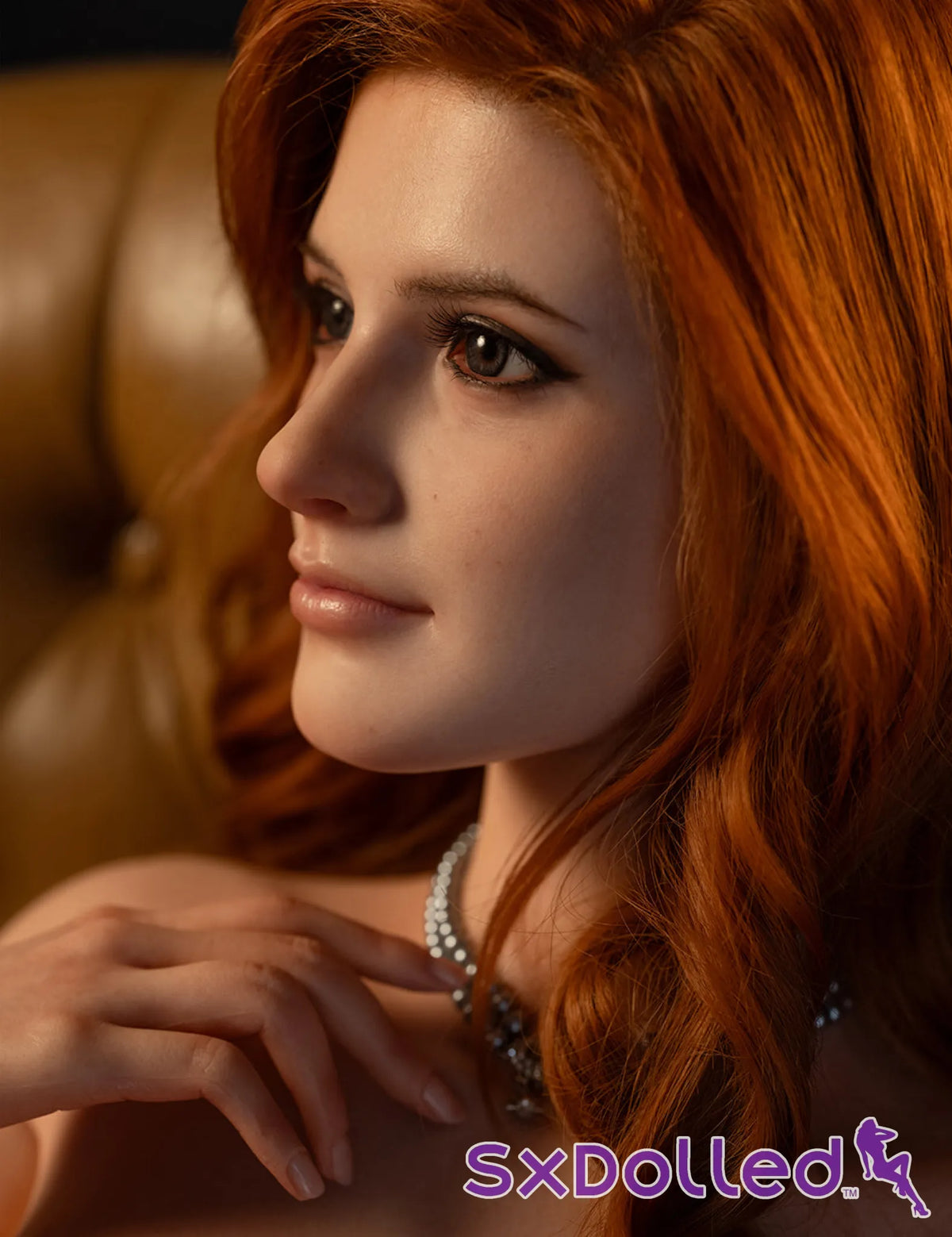 Poppy A (F-Cup) (168cm) | Red Head European Sex Doll | Top CY Doll - F-Cup / 168cm / Orange - Sex Doll