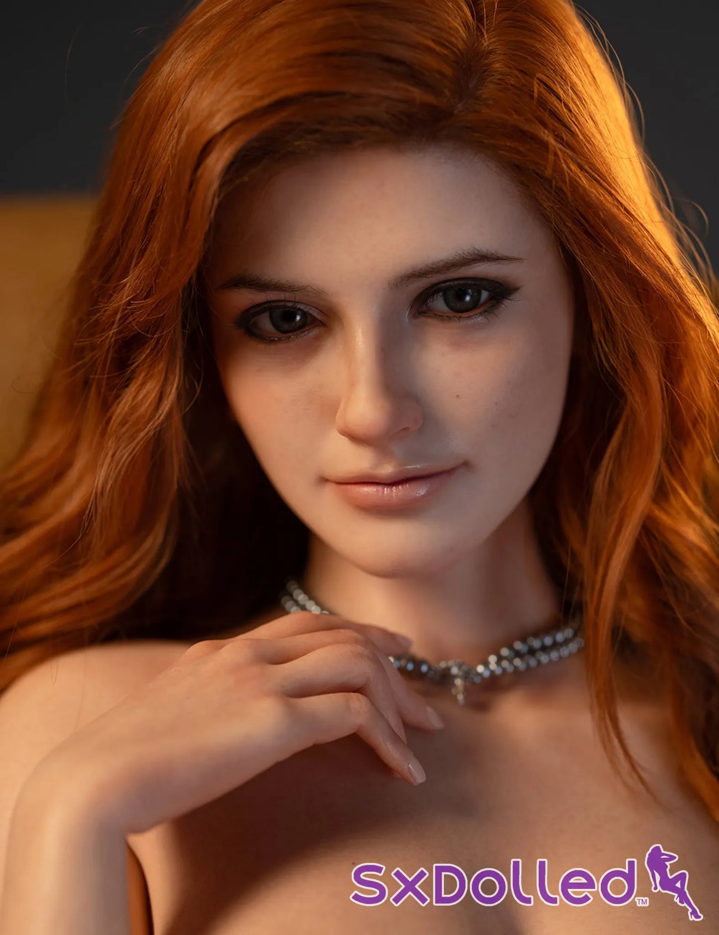 Poppy A (F-Cup) (168cm) | Red Head European Sex Doll | Top CY Doll - F-Cup / 168cm / Orange - Sex Doll