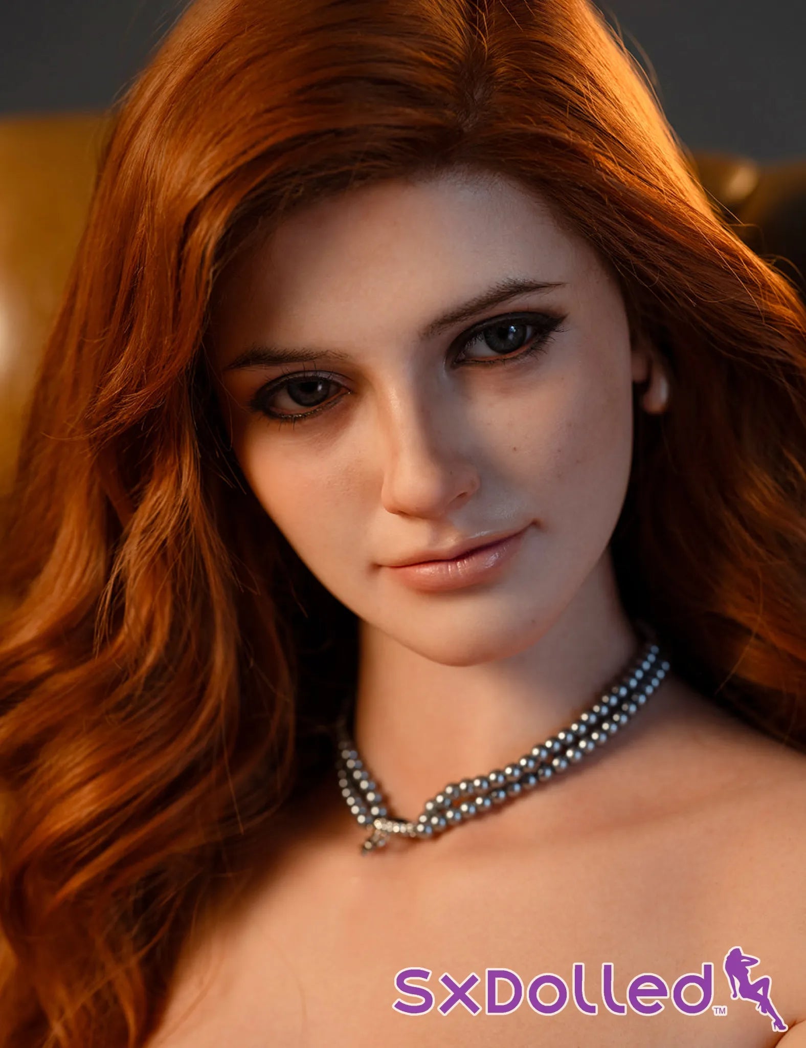 Poppy A (F-Cup) (168cm) | Red Head European Sex Doll | Top CY Doll - F-Cup / 168cm / Orange - Sex Doll