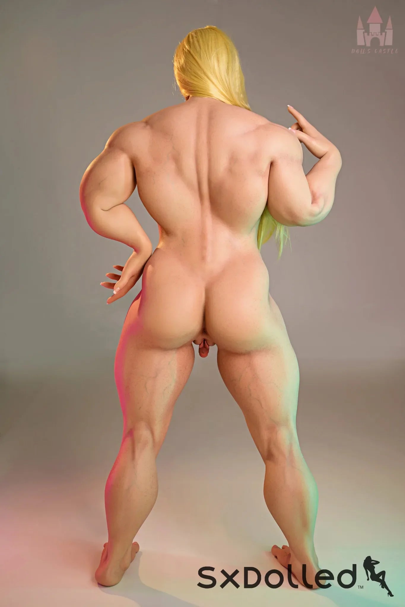 Priya B (B Cup) (160cm) | Bimbo Bodybuilder Sex Doll | Dolls Castle B Cup / 160cm / Blonde Sex Doll