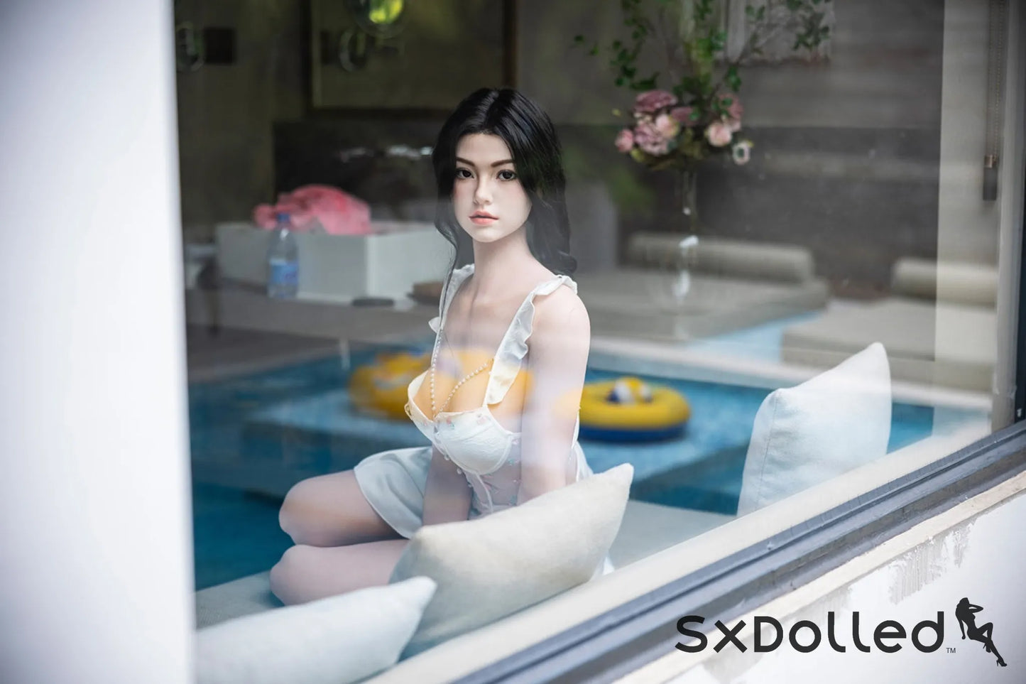 Qingwen A (C-Cup) (176cm) | Tall Asian Silicone Sex Doll | Starpery C-Cup / 176cm / Black Sex Doll