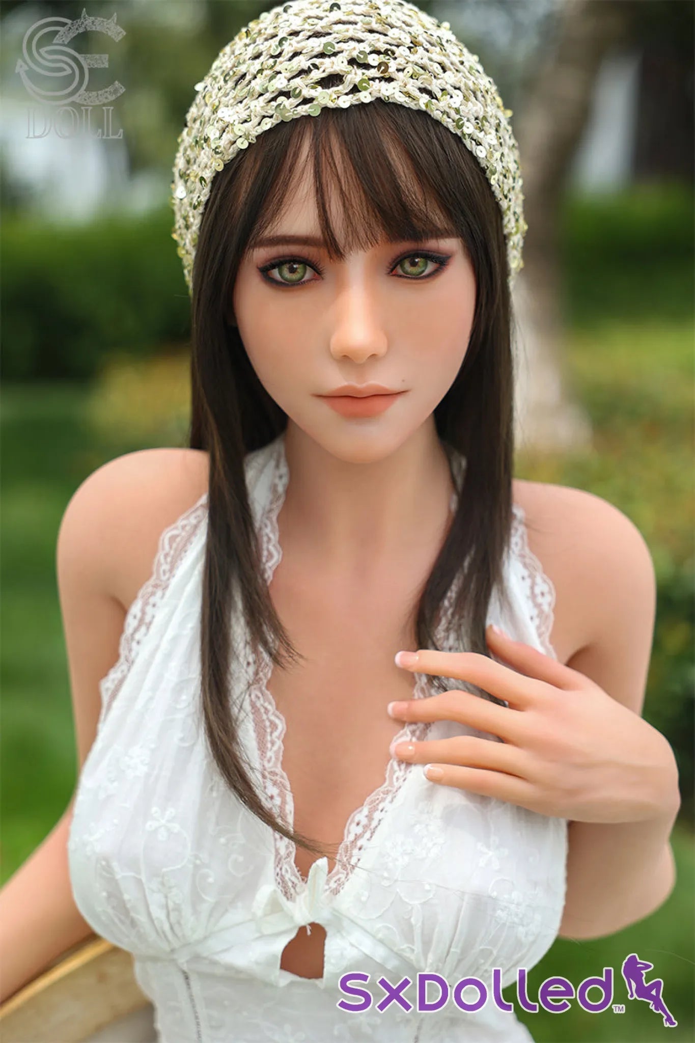 Queena.F (C Cup) (160cm) | Brunette Caucasian Sex Doll | SE Doll C Cup / 160cm / Brunette Sex Doll