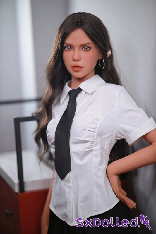 Raya A (B-Cup) (157cm) | Tan Slim Brunette Sex Doll | Fire Doll B-Cup / 157cm / Brunette Sex Doll