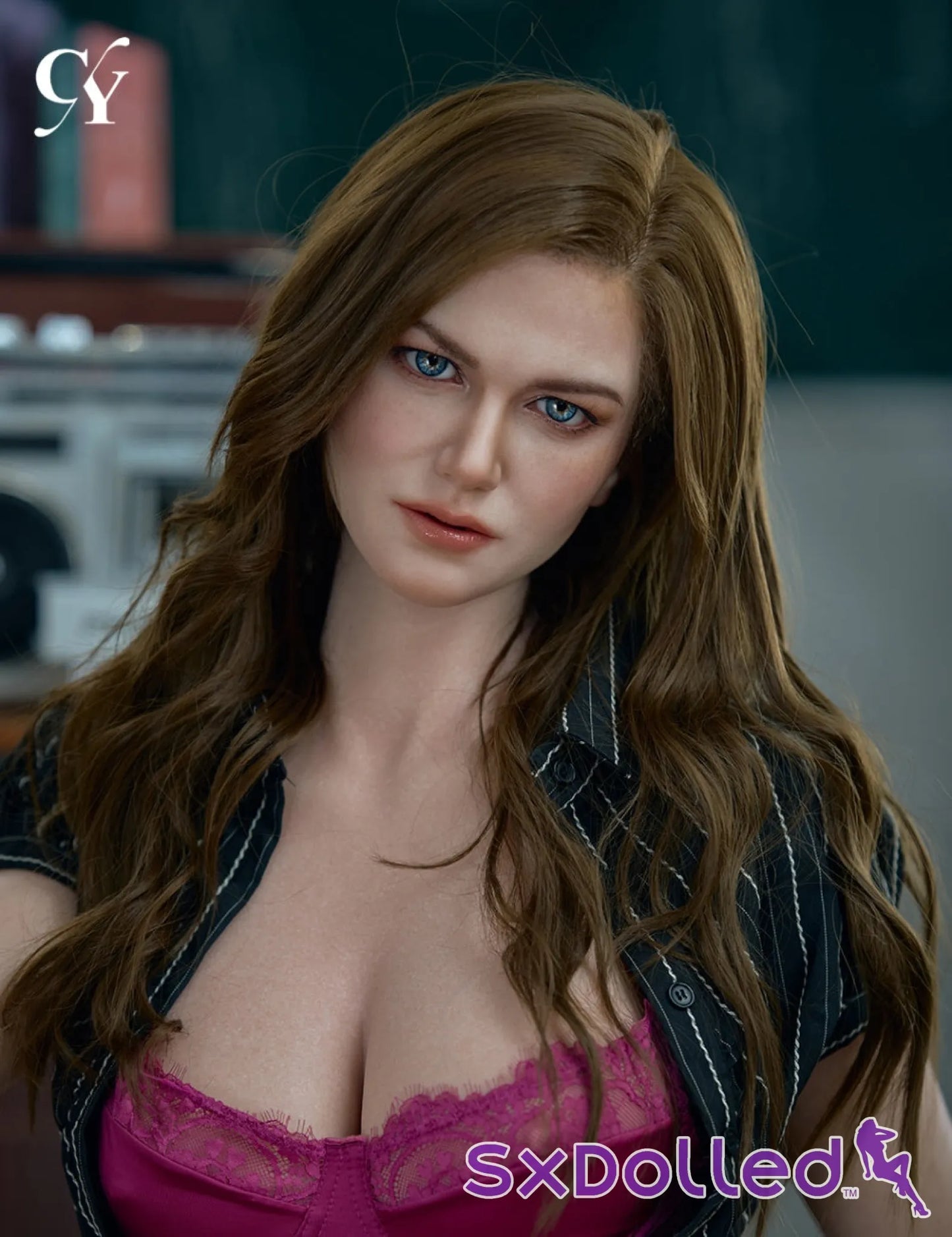 Rebecca A (E-Cup) (176cm) | MILF Teacher Sex Doll | Top CY Doll E-Cup / 176cm / Brunette Sex Doll