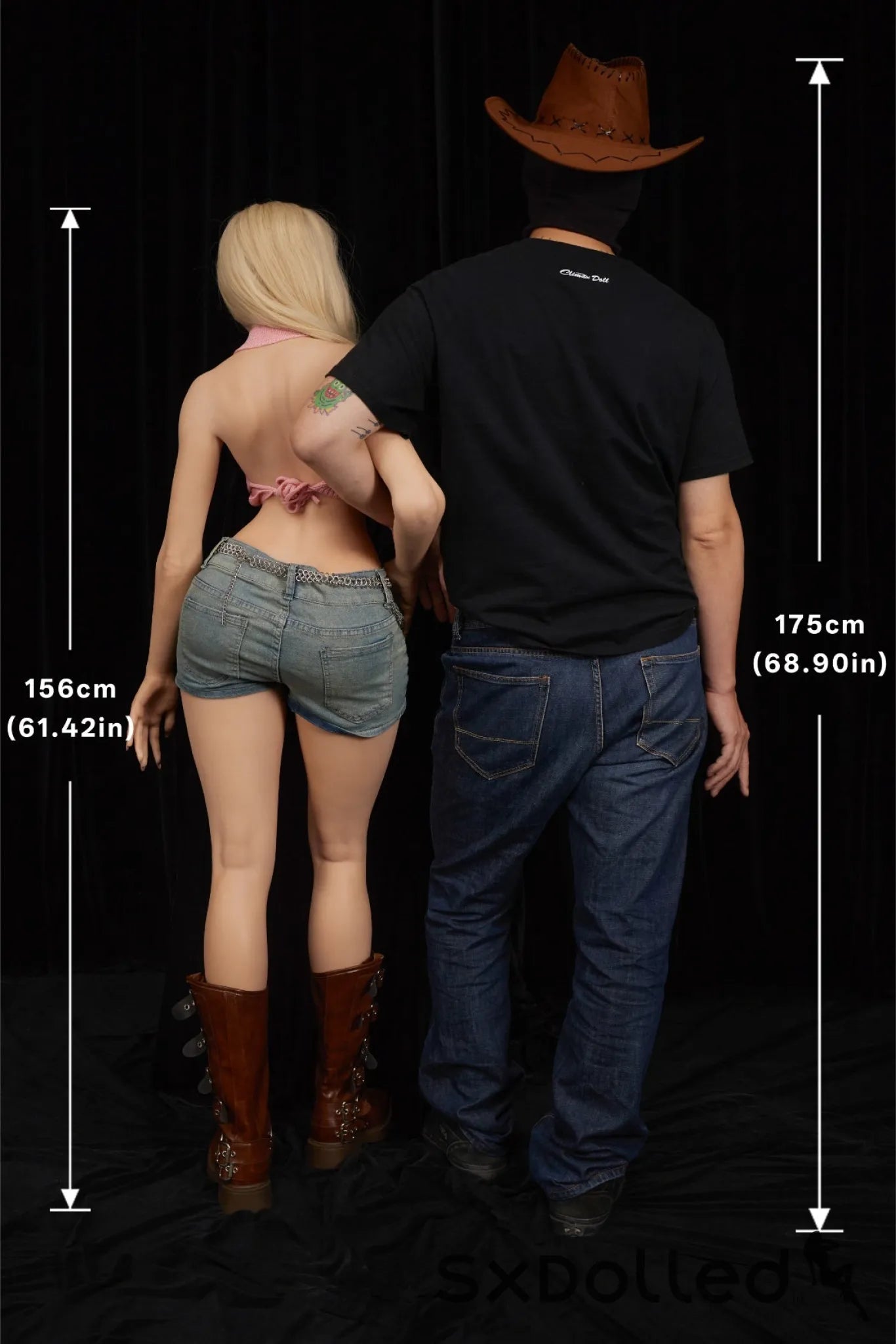 Rhea A (F-Cup) (156cm) | Cowgirl Cosplay Sex Doll | Climax Doll F-Cup / 156cm / Blonde Sex Doll
